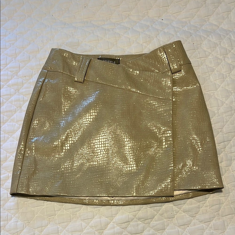 4Sienna Gold Skirt